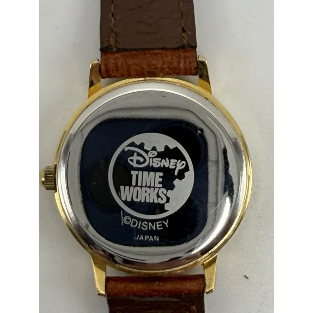 Disney Time Works Ariel Little Mermaid‎ Vintage 90's New Battery 28MM 6.75